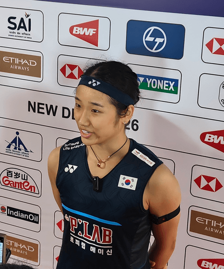‘It’s a slow recovery, happy to be back’: An Se Young on Badminton WC opening win amid ankle issues