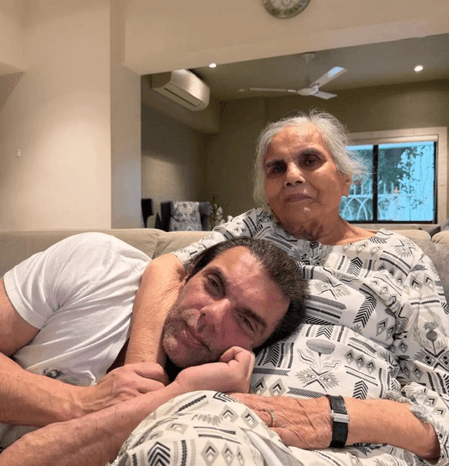 Sohail Khan shares an adorable moment with mother Salma Khan, calls her ‘The strongest’