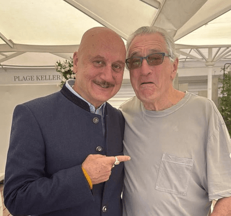 Anupam Kher recalls writing about Robert De Niro in his final year of drama school