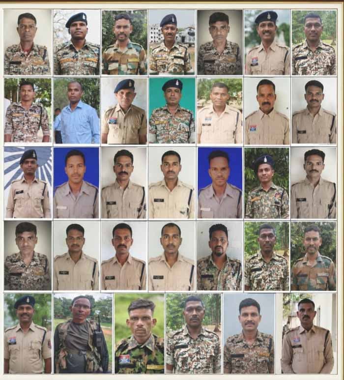 30 Sukma Drg Personnel Involved In Naxal Operation