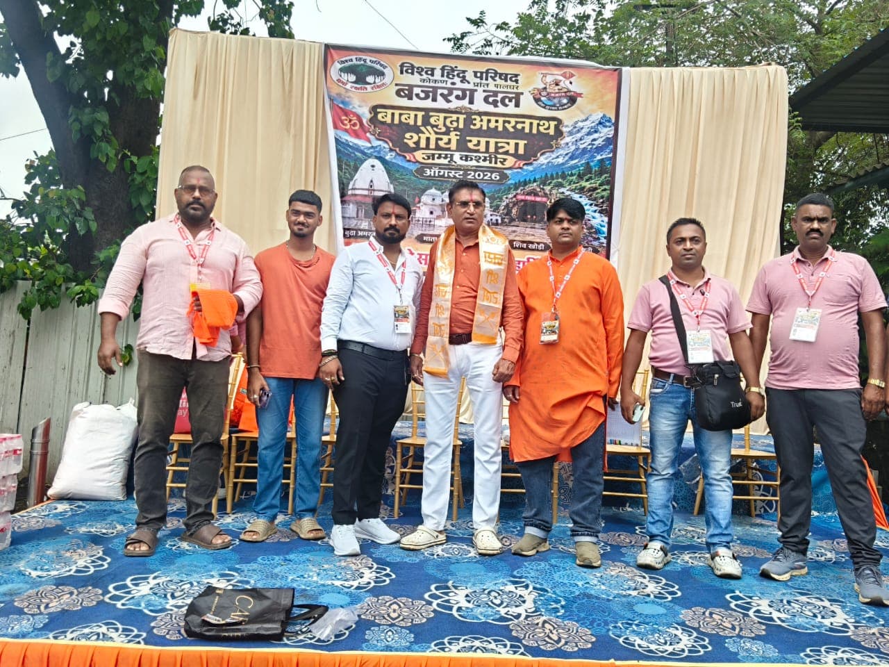 Hundreds Of Devotees From Palg
