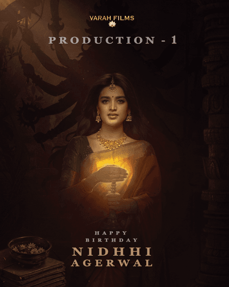 Nidhhi Agerwal's next film to be a mythological thriller!