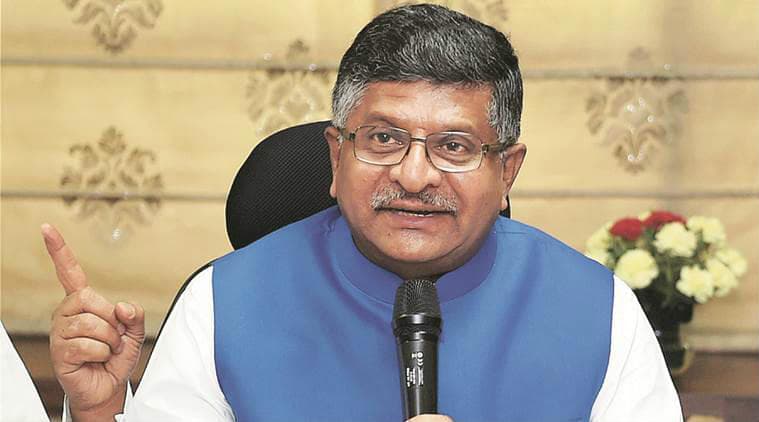 Ravishankar Prasad Remark Bjp