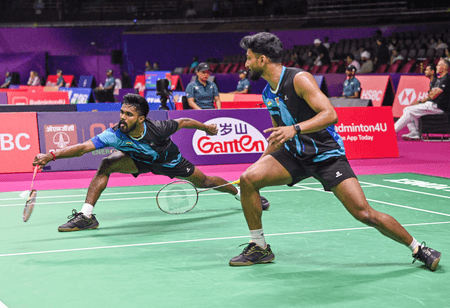 Badminton WCC: Arjun/Amsakarunan duo rue mistakes after losing to Korean pair
