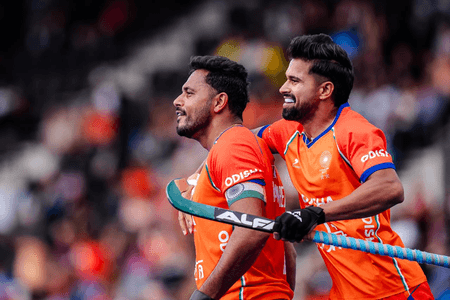 Men's Hockey World Cup: Harman, Abhishek brace helps India quell Pakistan 5-3, advance to next stage