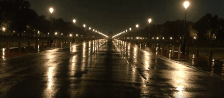 Heavy rain brings respite from humid weather in Delhi-NCR; AQI remains poor