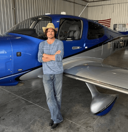 Ian Somerhalder marks Aviation Day, flips through photos from his aviation journey