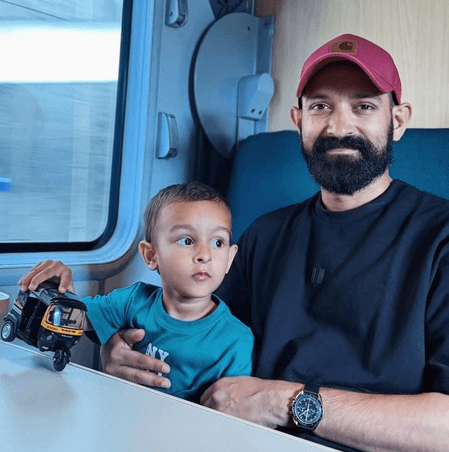 Vikrant Massey shares glimpse of son’s obsession with Mumbai auto-rickshaws even while vacationing in Norway