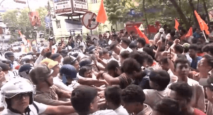 Tension in Kolkata's Jadavpur University after ABVP-SFI clashes; V-C hints at police outpost