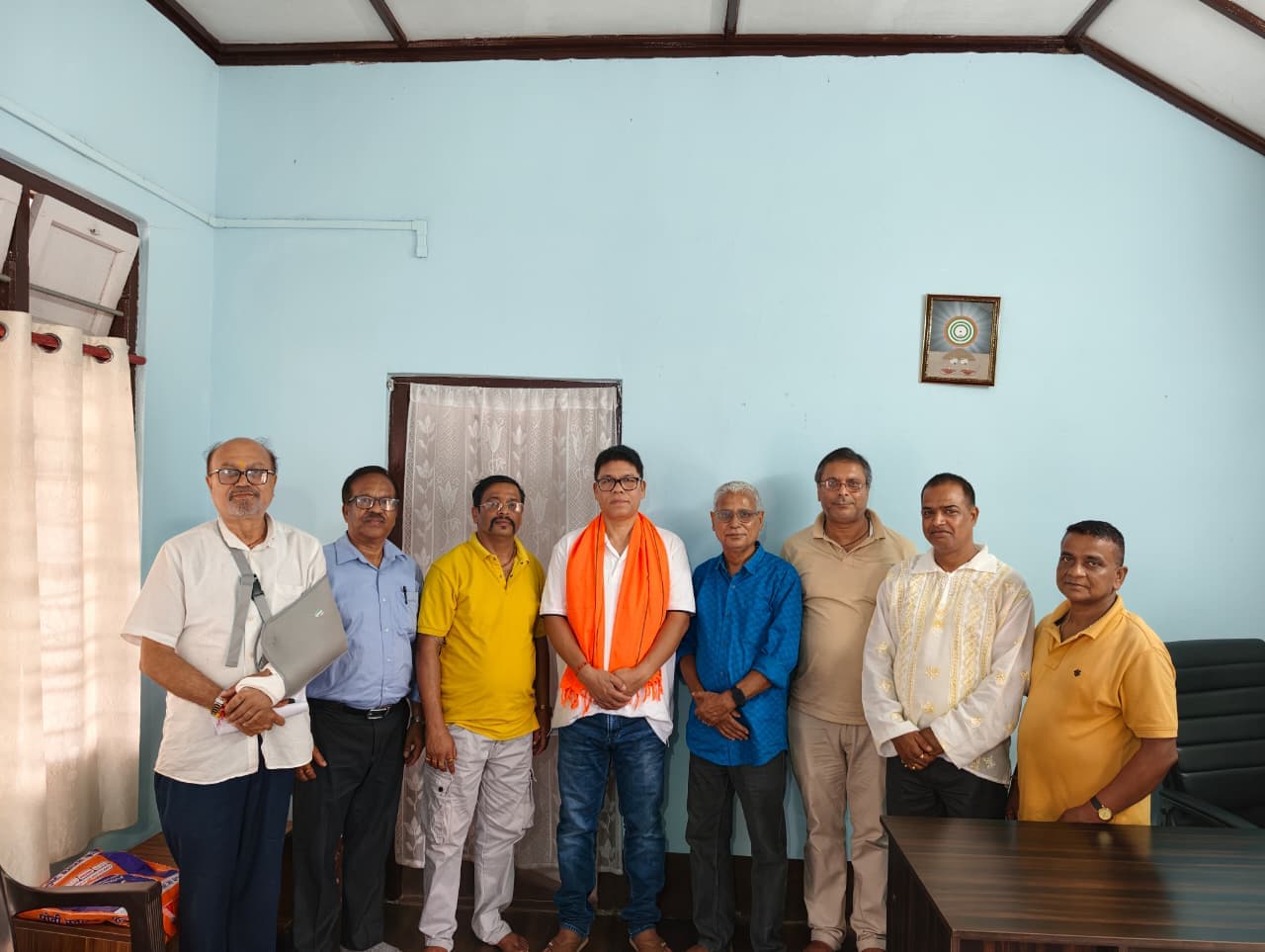 Delegation from the Dima Hasao District Committee of Bangali Parishad Assam meets NCHAC Chairman.