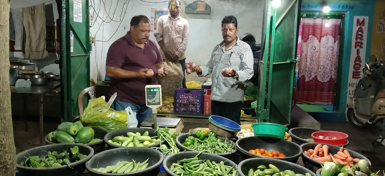 We will go to various places of the supply department regarding the black marketing of onions.