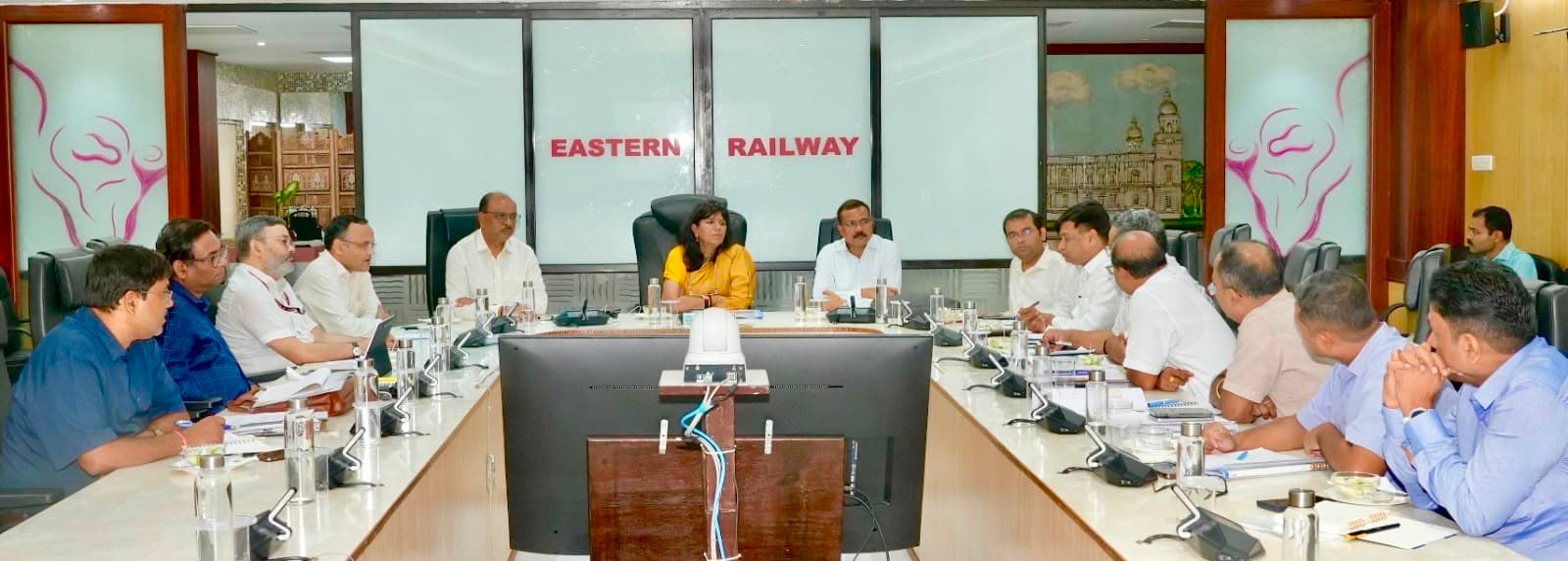 High-level review meeting organized by Eastern Railway