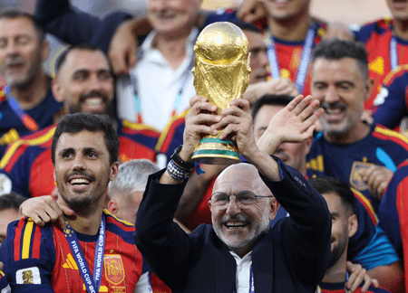 Spain coach Luis de la Fuente set for contract extension till 2030 after WC glory