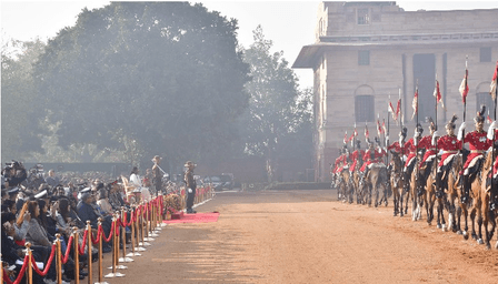 No change of guard ceremony at Rashtrapati Bhavan tomorrow: Official