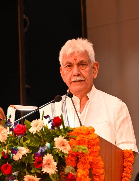 L-G Sinha urges J&K youth to find region-specific solutions, not copy foreign models