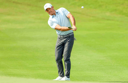 Golf: McIlroy shares Championship lead as Indian-origin Akshay Bhatia makes strong start