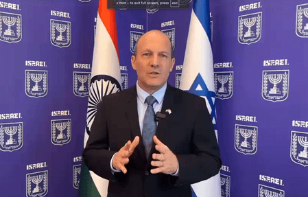 Israel envoy lists 'six core values' that make relationship with India special