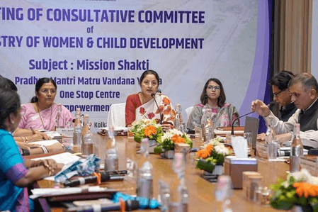 Union Minister Annpurna Devi leads discussion on women's safety, empowerment