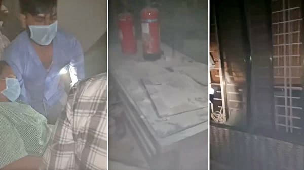 Bhopal Deepshikha Hospital Fire Emergency Ward Sho