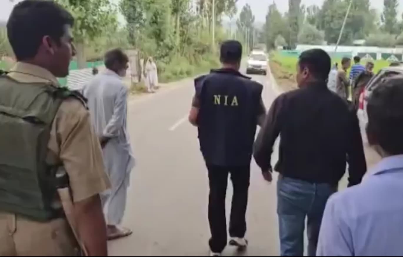 Nia Raids Anantnag District