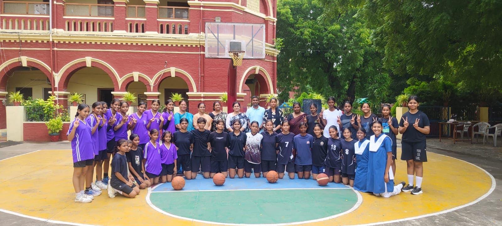 Up Prayagraj Basketball Compit