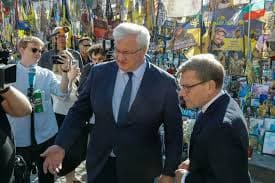 German Fm Slams Russias Escalating Attacks