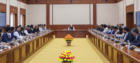 World must now be searching for Indian startups: PM Modi to Space Startup CEOs