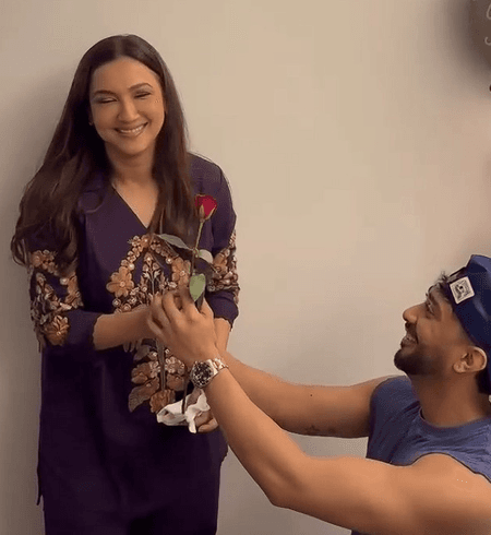 Zaid Darbar says 'I’m the lucky one' in a heartfelt birthday wish for wife Gauahar Khan
