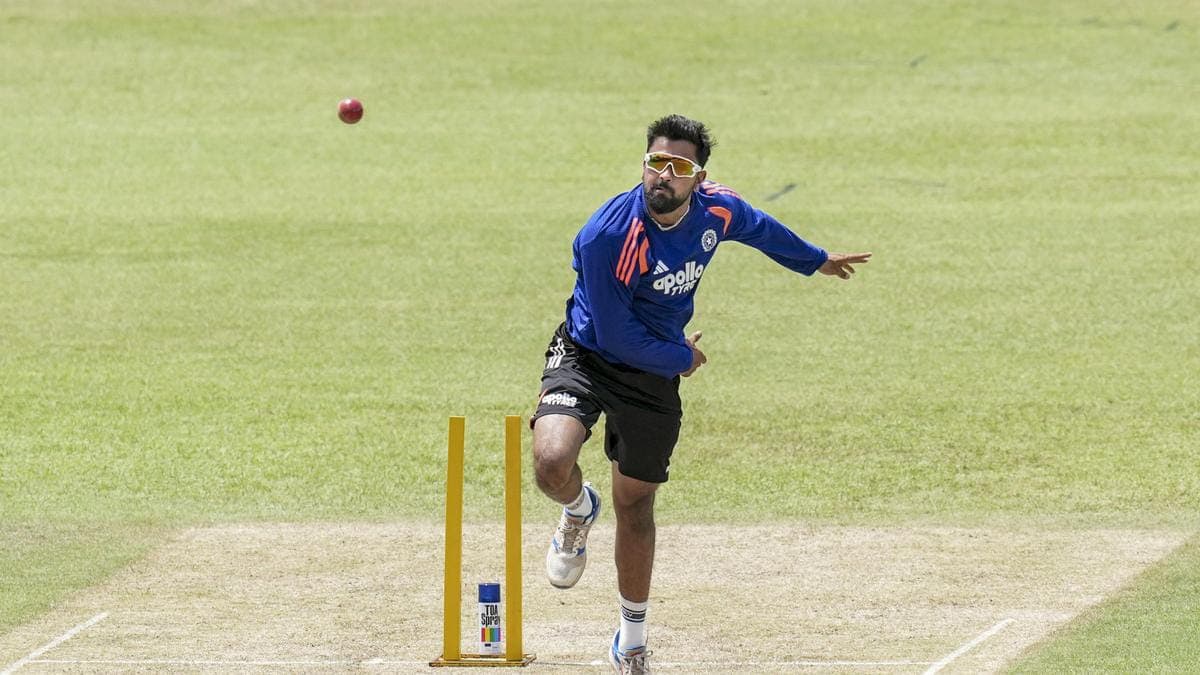 Saransh Jain Makes His Debut For India In The Seco