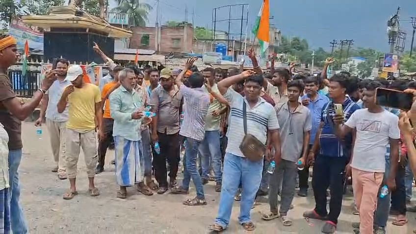 Drivers Strike Manik Chowk