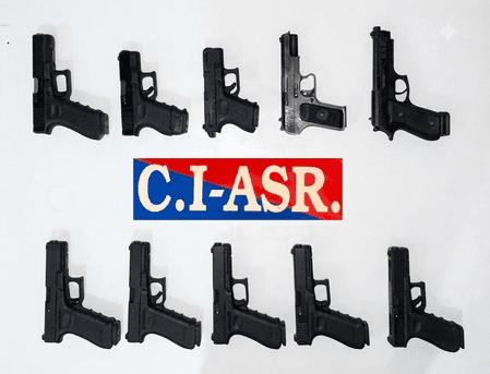 Arms smuggling network busted in Punjab; 10 sophisticated pistols recovered