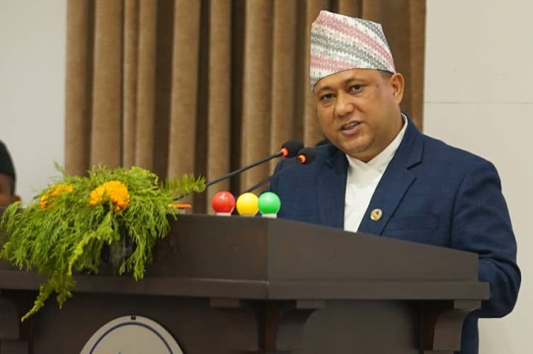 Nam Ceremony Nepal Foreign Minister