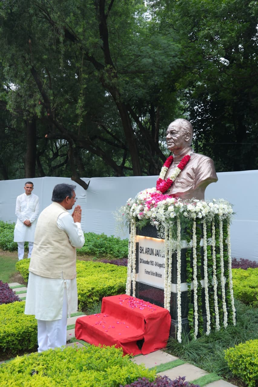 Delhi Bjp Tribute Arun Jaitely Death Anniversary