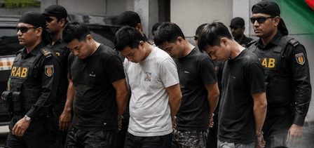 Chinese nationals arrested in Bangladesh for running organised crime network