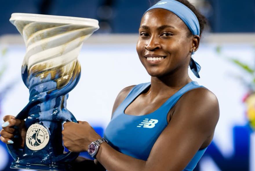 Sports Tennis Gauff Wins Cincinnati Open