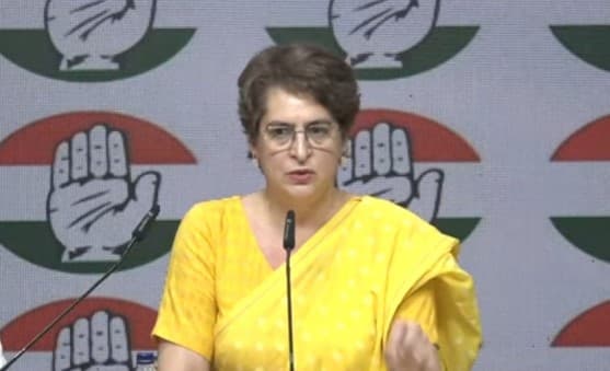 Priyanka Gandhi Unemployment Niti Aayog