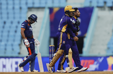UPT20 2026: Mohammad Saif's 89 secure 14-run DLS win for Lucknow Falcons over Kashi Rudras