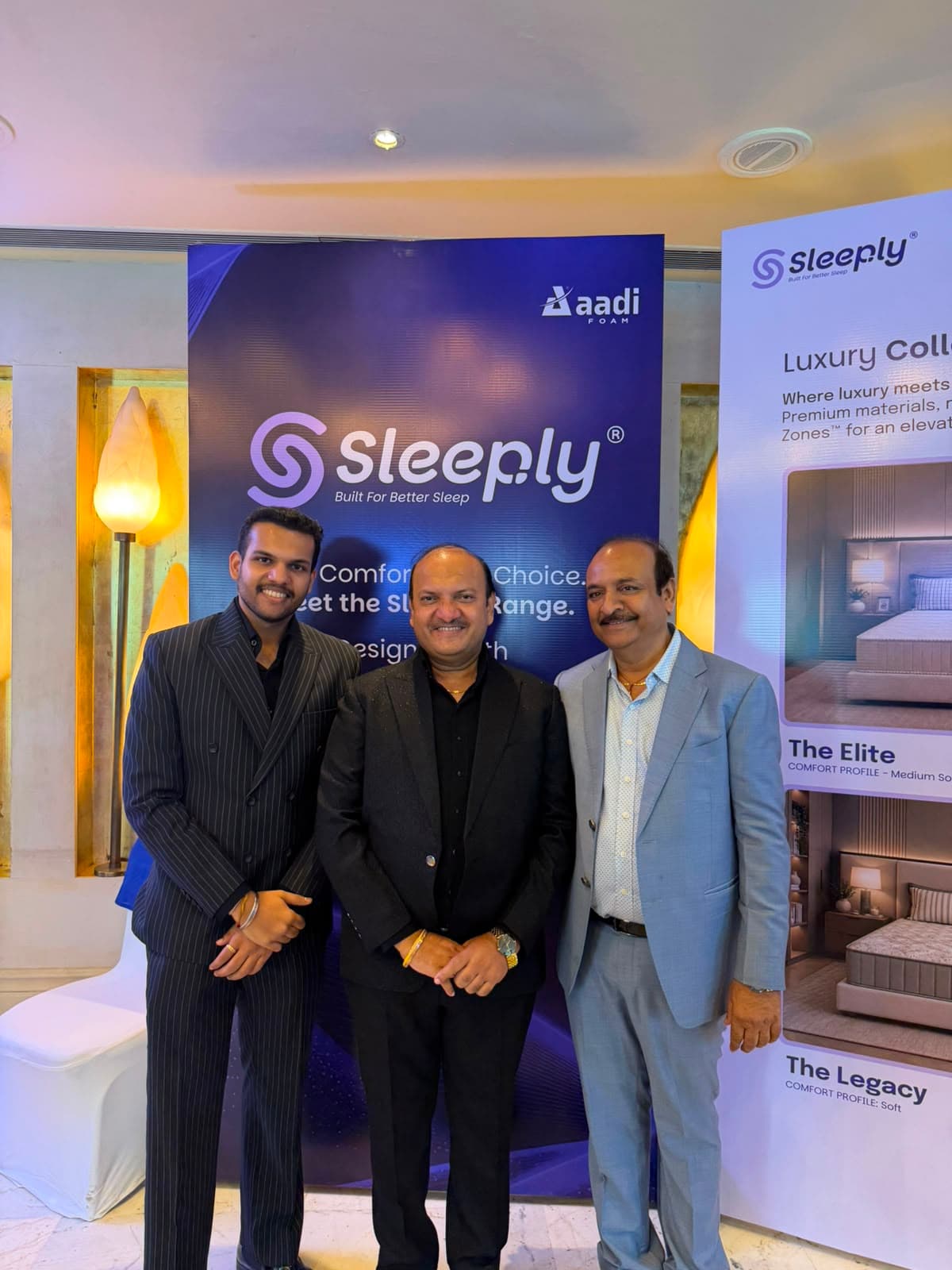 Aadi Foam Sleeply Launch