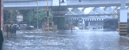 Heavy rain in Delhi-NCR triggers waterlogging, traffic chaos; flight disruptions for 2nd day