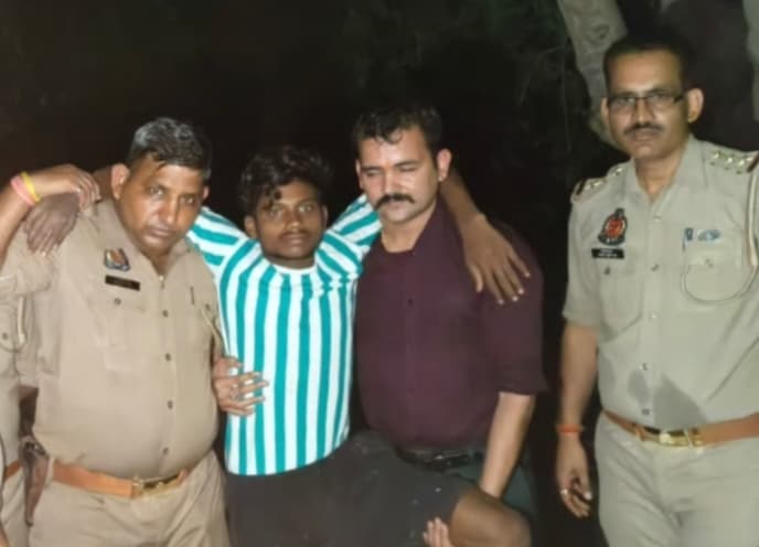 Up Encounter Murder Accused In