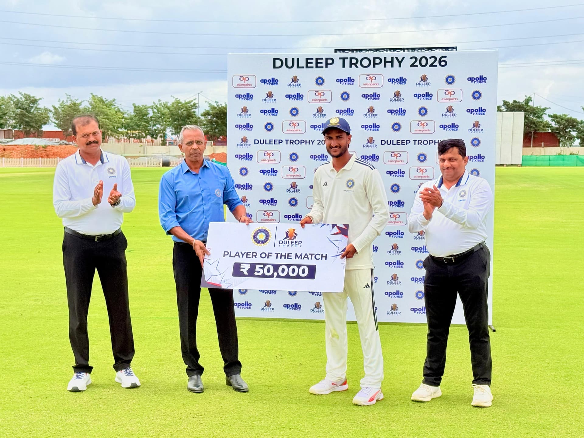 East Zone Won By 210 Run Today