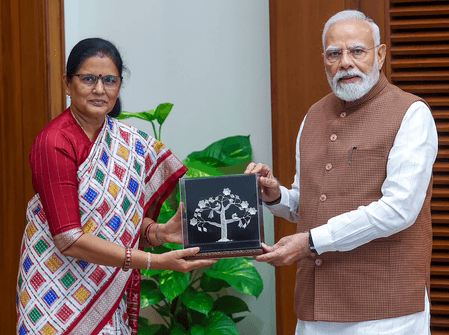 Odisha Deputy CM meets PM Modi, briefs him on fifth SUBHADRA scheme instalment