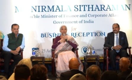 Nirmala Sitharaman Toronto