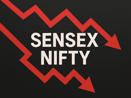 Sensex, Nifty fall amid global uncertainty