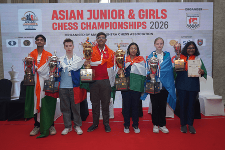 Mayank, Pratitee claim grand double for India in Asian Junior Classical Chess