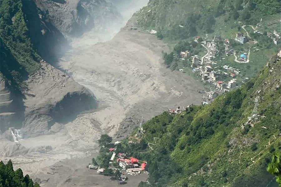Nepal Flood Update Road