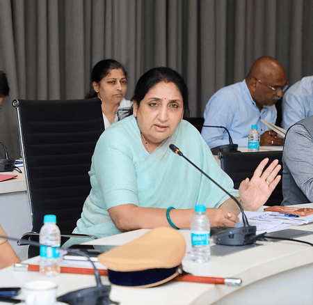 Agencies should work in tandem for overall development of Chakan industrial area: DCM Sunetra Pawar