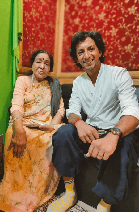 Anshuman Jha reveals one lesson from late Asha Bhosle that will stay with him forever