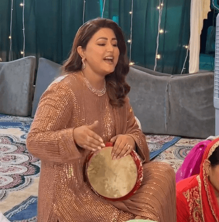 Hina Khan’s ‘tumbaknaari’ session at sister’s sasural has a Salman Khan twist