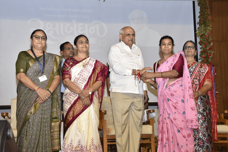 Gujarat CM's Rakhi gift to 14 women MLAs: Rs 28 crore grant for infra works in constituencies